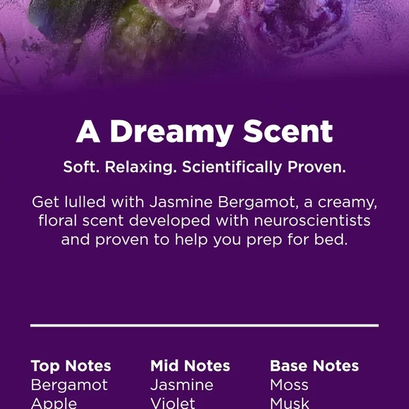 Renew Mood + Skin Body Serum - Purple (Jasmine Bergamot) - Picture 2 of 2